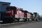 Westbound transfer comes past the shop